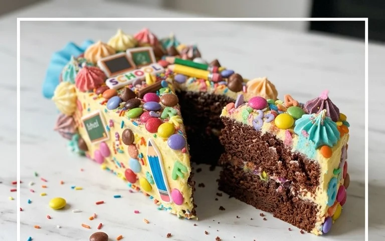 Schultüten-Torte Einschulung: Einfach & lecker