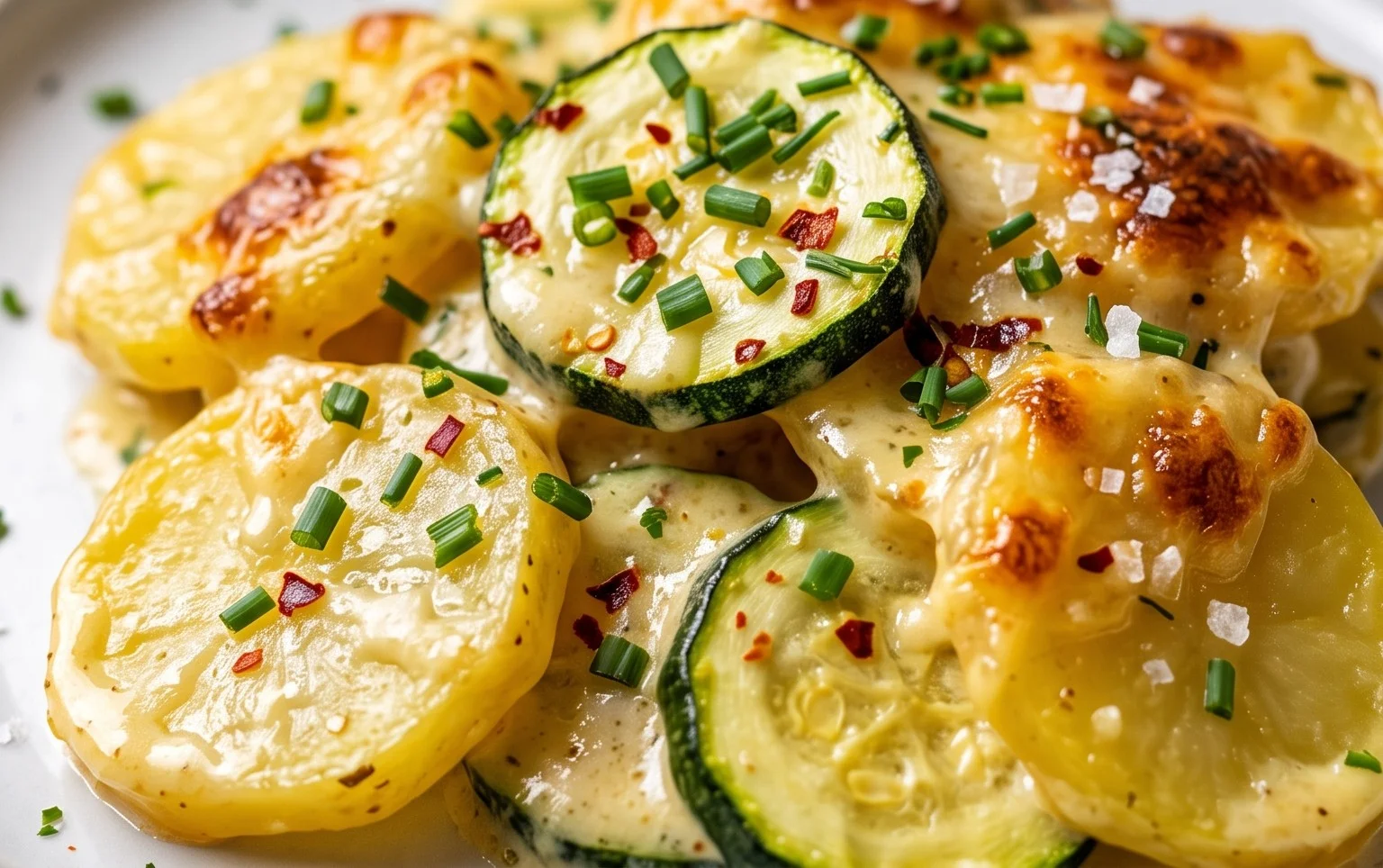 Kartoffel-Zucchini-Auflauf – so cremig & lecker