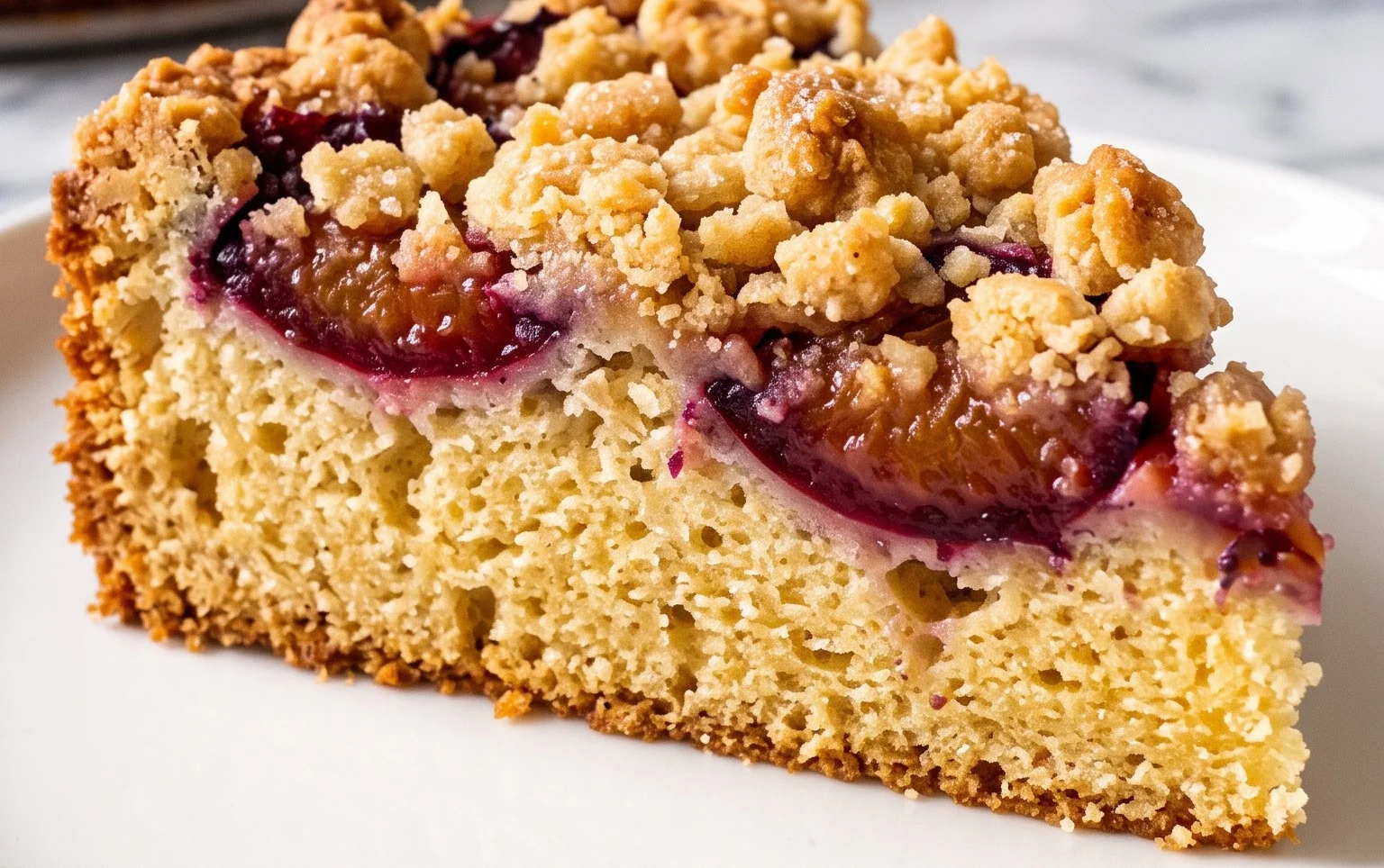 Pflaumenkuchen mit Streuseln aus der Springform Rezept