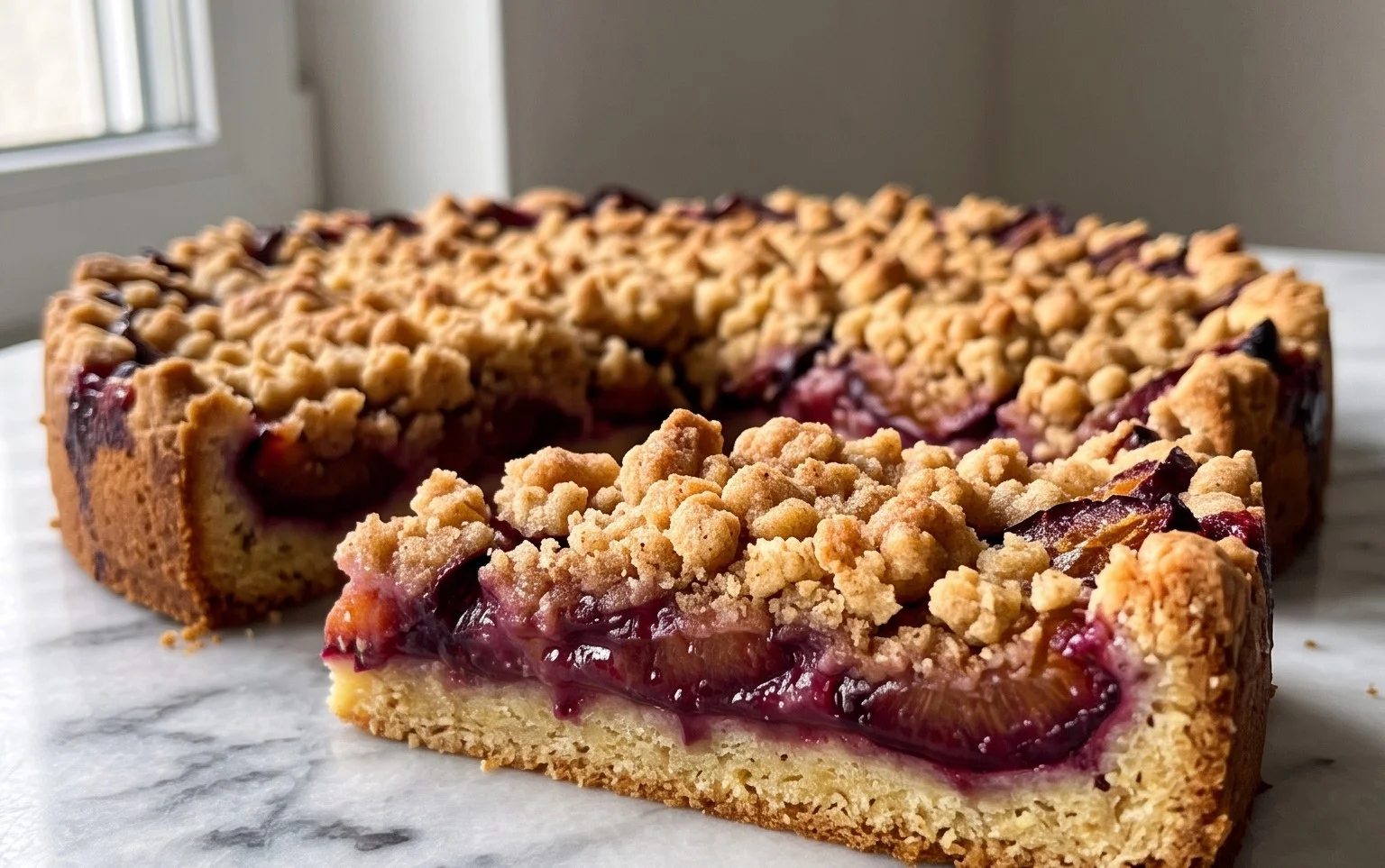 Zwetschgenkuchen mit Zimtstreusel: Herbstduft & Genuss